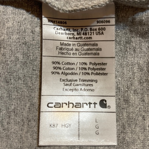 🌵 Carhartt short sleeve Large t-shirt Loose Fit - Picture 7 of 8